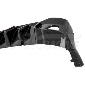 Diffuseur arrière en fibre de carbone sèche de style Jsk-2 pour VW <span class=keywords><strong>Golf</strong></span> <span class=keywords><strong>8</strong></span> GTI <span class=keywords><strong>R</strong></span>-<span class=keywords><strong>Line</strong></span> 2021-2022, diffuseur de pare-chocs de voiture - Product Image 5