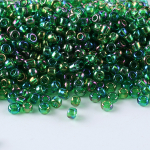 2mm Transparent Rainbow Rocailles Premium Crystal Seed Beads Perles rondes <span class=keywords><strong>en</strong></span> verre pour la fabrication de bijoux Art Craft Beading Pearl - Product Image 6