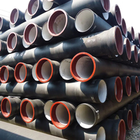 DN200 DN250 DN300 DN500 DN700 DN900 DN1000 DN1200 K8 K9 C25 C30 C40 Pn16 Pn25 Tuyau en fonte ductile d'alimentation en eau