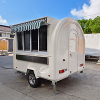 Chariot de vente de hot-dogs, chariot de restauration, cuisine mobile, bar à jus, remorque, barbecue personnalisé, churros, crêpes, pizza, camion de nourriture entièrement équipé