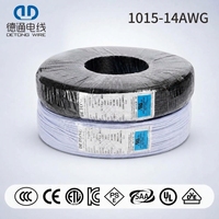 Fil de connexion en cuivre 1015 14AWG PVC UL758/CAS C22.2 N°210 600V 105 ℃   Câblage interne des appareils électroménagers