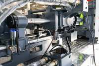 Máquina de Moldeo por Inyección Hidráulica/Eléctrica Horizontal IJT-SV1080 con Control PLC para PET/ABS/PP/PC, Motor con 21 Expulsores, 1 Año de Garantía