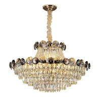 Lampe de Lustre de Décoration de Chambre Moderne de Designer Led pour Meubles de Maison Lustre de Luxe en Cristal