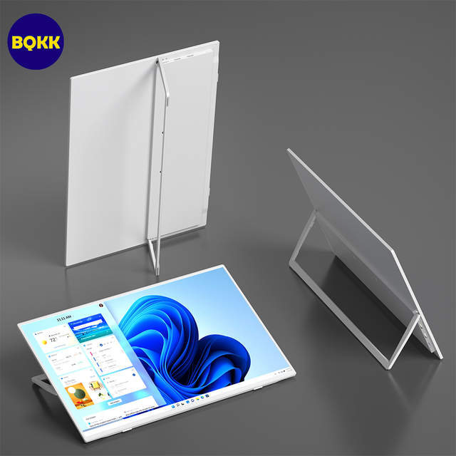 Portable Monitor 15.6 Inch IPS Touch Screen External Display Battery Powered Laptop Monitor Extender for PC Mac Phone