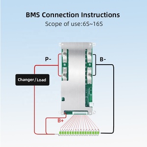 XJ thông minh BT BMS On/Off chuyển đổi phần mềm 6S 7S 9S 11S 13S 15S 17S 21S 24S 36V 48V 72V 50A 100A 150A quản lý pin hệ thống - Product Image 4