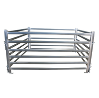 Panneaux de clôture en acier galvanisé haute résistance, écologiques, pour enclos d'animaux de ferme, clôture portable pour moutons, enclos pour bétail