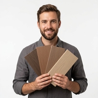 Revêtement de sol composite extérieur de style Timbertech, aspect bois véritable, écologique, moderne et haute performance, en PVC, pour jardin, 2026