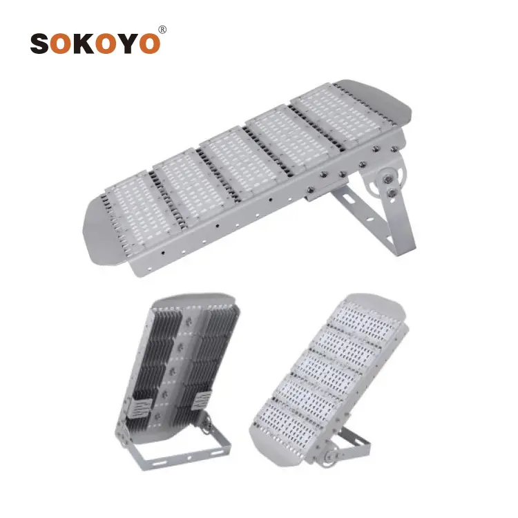 Sokoyo 50W 100W 150W 200W 250W 300W Stadionverlichting 115 M/w Buiten Led Schijnwerper Hoge Mast Veldverlichting Voor Sportveld Parkeren