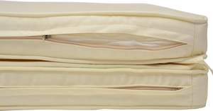 Coussin de siège en mousse de haute qualité pour chaise longue, <span class=keywords><strong>transat</strong></span> de bain de soleil, <span class=keywords><strong>transat</strong></span> <span class=keywords><strong>pliant</strong></span>, repose-pieds amovible, épais et confortable - Product Image 4