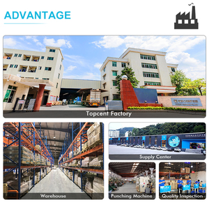 TOPCENT 현대적인 디자인 은폐 러너 채널 볼 베어링 가구 서랍 슬라이드 가이드 레일 부엌 침실 - Product Image 5