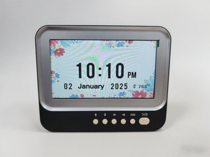 Hiện Đại Tường Thời Gian Nhắc Nhở Với 6 Nút Điều Khiển Cho 24-Giờ Thời Gian Lịch Trình Cảnh Báo Thuốc Nhắc Nhở Báo Động Hiển Thị Nhiệt Độ - Product Image 2