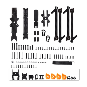 XL10 7-inch H-type FPV Frame Carbon Fiber 5.5mm Arm Heavy Duty for 4-6kg Thrust Long Range <b>Racing</b> <b>Drone</b> Kit - Product Image 4