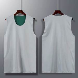 Doppelseitig tragbare Trikots für Herren und Damen, Basketball-Tops, ärmellose Sport-Trainingsweste mit locker sitzendem Sommer-T-Shirt-Set - Product Image 4