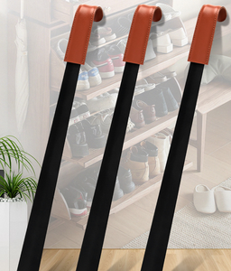 Cuerno de zapato de elevación de plástico al por mayor de China, ayudante de zapato perezoso fácil de poner y quitar - Product Image 5