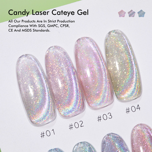 Caixuan <span class=keywords><strong>nails</strong></span> Art productos suministros geles salón manicura caramelo láser UV gato ojo gel polaco - Product Image 6