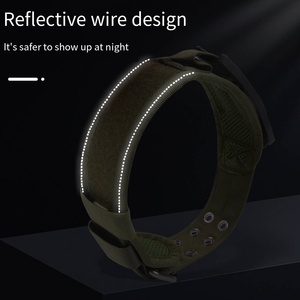 Nouveau collier d'entraînement berger allemand collier tactique en Nylon ceinture réfléchissante poignée de contrôle antidéflagrante en métal - Product Image 5
