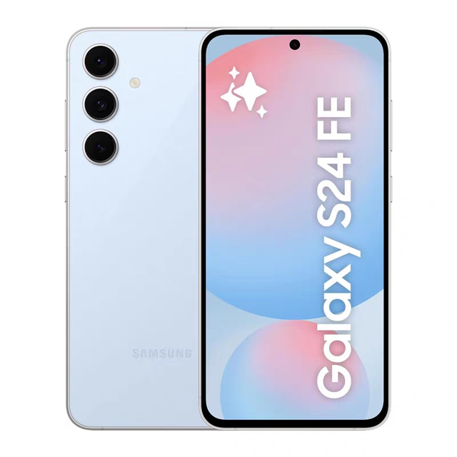 Wholesale Original Unlocked Galaxy Cellular Devices 99% New High Quality Second Hand S24 FE 5G 8GB 12GB Used Mobile Phones