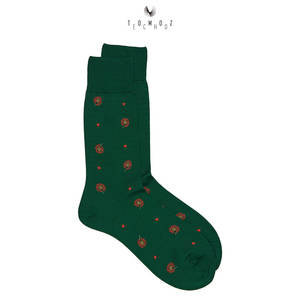Chaussettes courtes en coton personnalisées pour hommes Motifs de fleurs à la mode respirants de haute qualité pour les coffrets cadeaux de luxe d'été Son parfait - Product Image 3