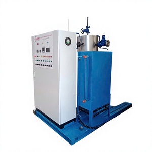 Chaudière à eau chaude électrique verticale en acier inoxydable à circulation naturelle, contrôle PLC industriel, haute sécurité, économie d'énergie - Product Image 1