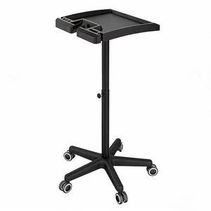 Carrito de Peluquería Ajustable, Carrito Pequeño para Salón de Belleza, Ruedas Antipinchazos, Móvil, Carrito Sencillo para Tintes en Caliente - Product Image 1