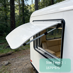 Panneau de protection extérieur JDA RV pour fenêtre, plaque de remplacement latérale de <span class=keywords><strong>carrosserie</strong></span> courbée pour <span class=keywords><strong>camping</strong></span>-<span class=keywords><strong>car</strong></span>, motorhome, caravane, remorque - Product Image 3