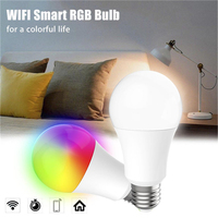 Ampoule intelligente Wifi compatible avec Alexa et Google Home, ampoules E27, RGB CCT, 9W