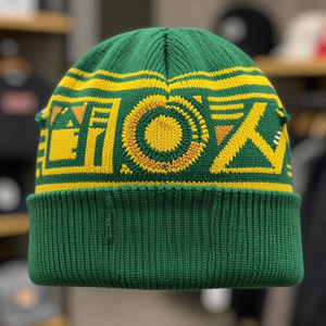 Custom Logo Beanie Hat Acrylic Knit With Satin Silk Lining <b>Winter</b> Warm Soft Skull <b>Cap</b> Jacquard <b>For</b> <b>Men</b> Oem Odm Wholesale - Product Image 3