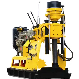 130m Deep Small Water Well Borehole Drilling Rig Machine SPT Test Rock Mining Portable Hand Water Pump Drill Rig