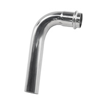 Coude à sertir à long rayon Type B 90° en acier inoxydable 304 avec double joint torique, raccord de compression Modèle 15-300 pour tuyauterie potable directe