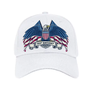 Casquette 5 panneaux personnalisée brodée, bicolore, style baseball, pour papa, avec logo et passepoil, casquettes et chapeaux snapback vierges - Product Image 6