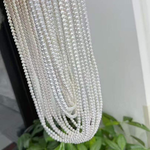 120cm Sweater <b>Chain</b> 5-6mm Aurora Near Round Freshwater Pearl <b>Necklace</b> With Sterling Silver Clasp Versatile Women Daily Jewelry - Product Image 2