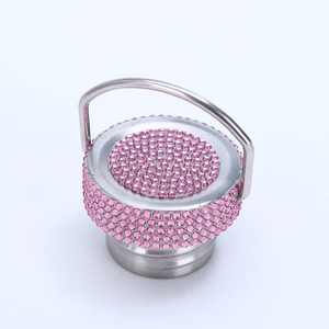 Regalo di moda 304 in acciaio inox Thermos tazza con strass Bling diamante tazza da bere 600ml per regalo Festival - Product Image 5