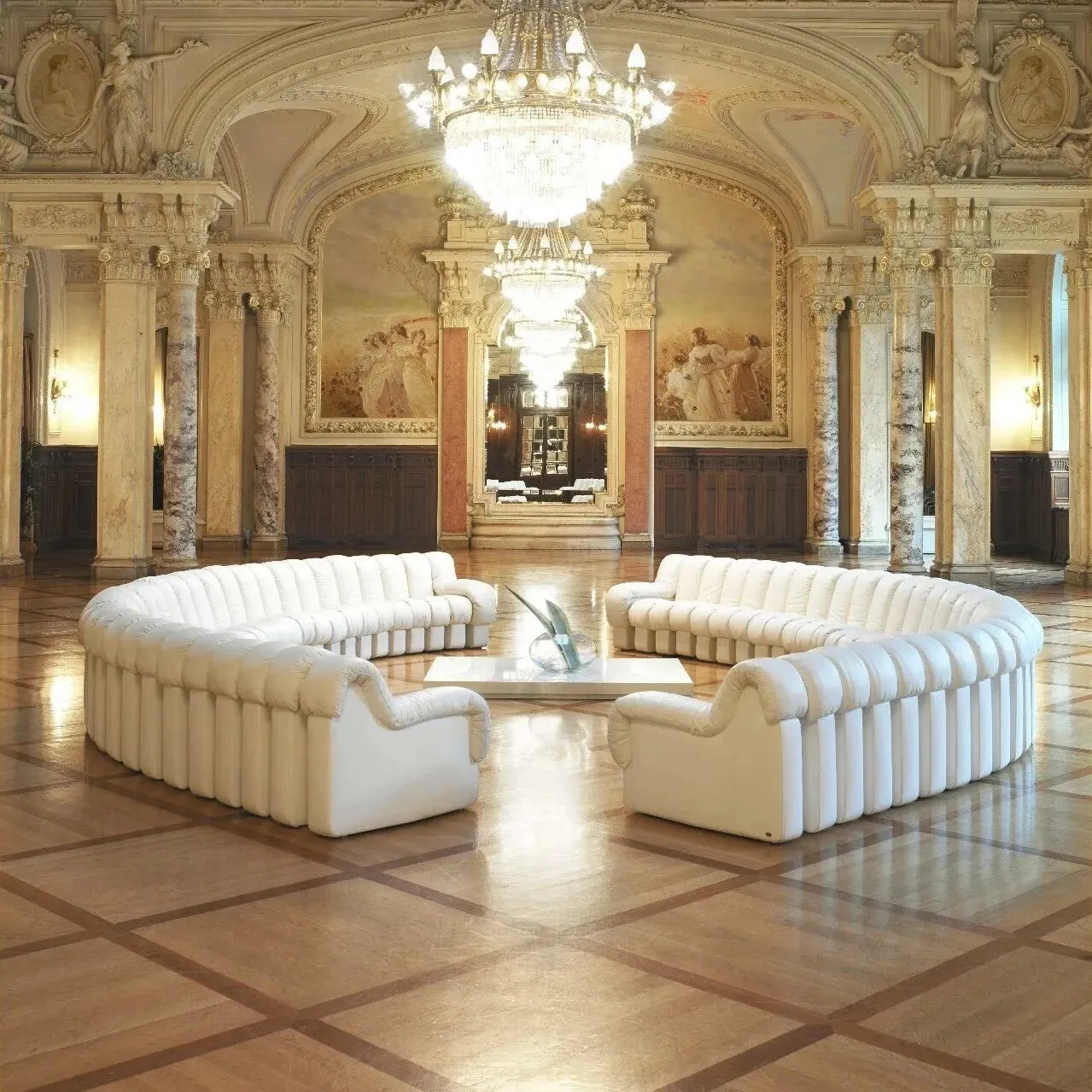 Neue High-End moderne Design Villa Sofa Set Villa Möbel Luxus italienischen Schnitts ofa für Wohnzimmer