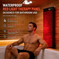 Panneau de luminothérapie infrarouge 1060nm pour tissus profonds, IP65, pour environnement humide, soulagement de la douleur et récupération musculaire, usage commercial