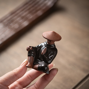 Wuyang cerámica china Jianghu hilo antiguo quemador <span class=keywords><strong>de</strong></span> incienso soporte <span class=keywords><strong>de</strong></span> incienso hogar interior Zen BUR - Product Image 3