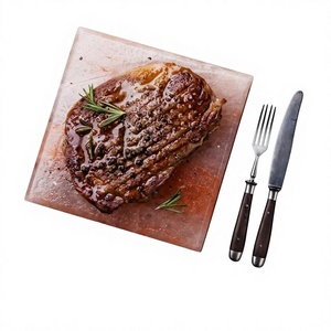 Plaques de cuisson en sel de l'Himalaya raffiné de qualité supérieure 2025, forme circulaire, bloc de sel sculpté, technique de fil d'acier inoxydable - Product Image 1