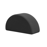 LADYGLOW Brique de yoga en mousse EVA demi-ronde haute densité Blocs de yoga demi-cercle