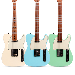 Chất lượng cao TL guitar điện với 22 kết thúc tròn phím đàn & flamed Maple cơ thể 6 Strings Made in China bởi nhà sản xuất cho bán - Product Image 2