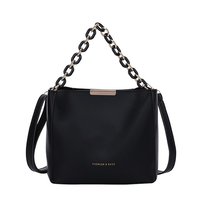 Nouveau sac seau en PU pour femme de style coréen, tendance printemps-été, fermeture éclair, bandoulière, mignon et simple