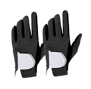 Gants de golf en microfibre avec logo personnalisé à la mode simple Gants de golf respirants, durables et antidérapants pour hommes - Product Image 3