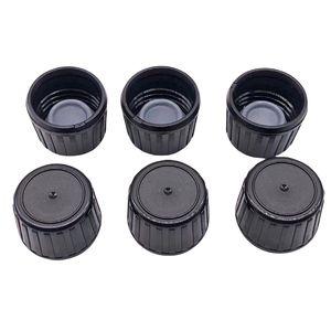 100ml 125ml 180ml 200ml 250ml 300ml 500ml 호박색 원형 실험실 유리 기침 시럽 병 나사 캡 펌프 - Product Image 5