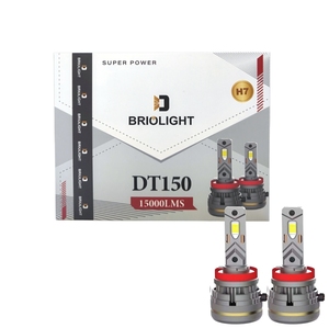 Nouveaux phares de voiture LED 150W 30000LM H1 H3 9005 9006, stables et durables, température de couleur 6500K pour la rénovation/mise à niveau - Product Image 1