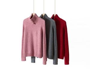 Maglione Pullover da <span class=keywords><strong>Donna</strong></span> in <span class=keywords><strong>Seta</strong></span> e Cashmere 75% Cashmere 25% <span class=keywords><strong>Seta</strong></span> di Gelso con Fibbia - Product Image 4