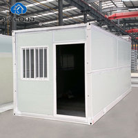 Maison Mobile pliable Standard et moderne, pliable et insonorisé, conteneur isolé et pliable