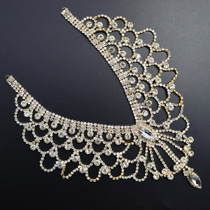 เดรสประดับพลอยเทียมหลายชั้นกลวงสำหรับตกแต่งเสื้อผ้า - Product Image 2