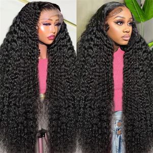Bán buôn Brazil HD Phía trước ren Tóc Giả Trinh Nữ 13x4 13x6 đầy đủ ren Tóc Giả sóng sâu xoăn tóc con người đóng cửa tóc giả cho phụ nữ da đen - Product Image 1