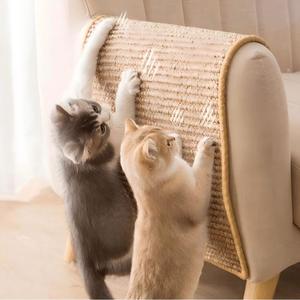 Tapis en sisal tissé chevrons auto-agrippant, imperméable, <span class=keywords><strong>de</strong></span> qualité marine, en fibres naturelles, pour revêtement mural intérieur, vente en gros OEM ODM - Product Image 4