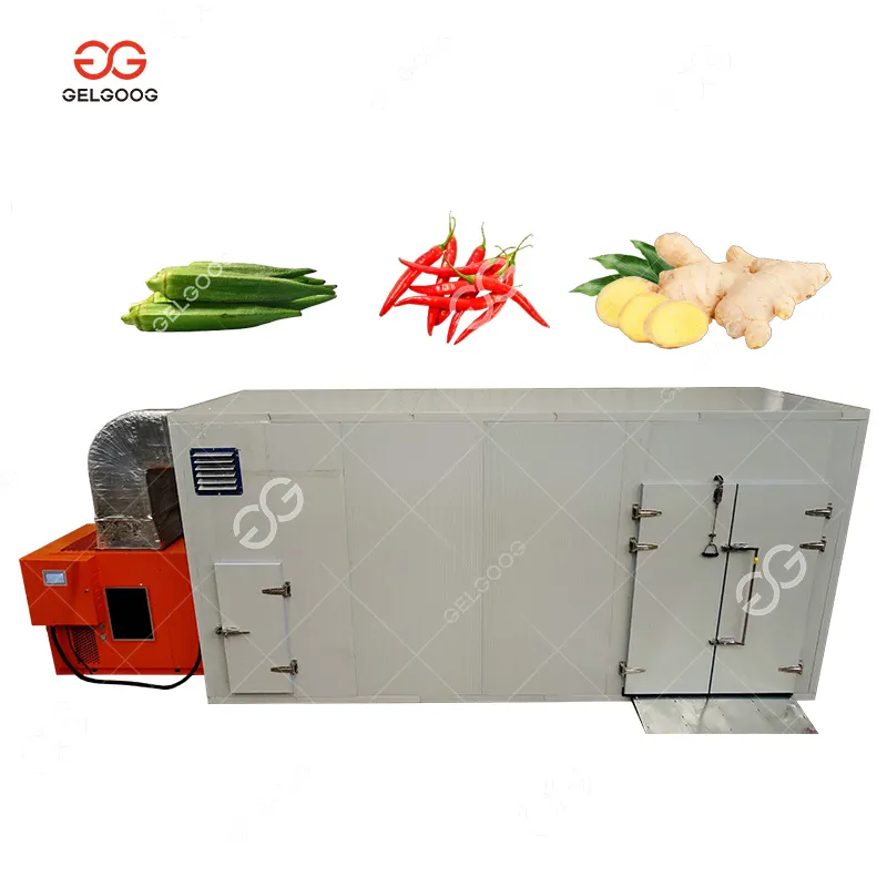 Industrial Hot Air Circulating Fruit Slice Drying Machine Banana Mango Dryer Oven Onion Pepper Ginger Okra Vegetable Dehydration