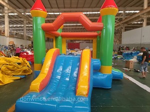 Maison gonflable de saut commercial de partie rebondissant et toboggan maison de rebond combinée meilleure vente château gonflable de videur pour des enfants - Product Image 6