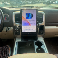 Radio de coche vertical Android de 14.5 pulgadas con pantalla táctil GPS, reproductor multimedia estéreo para Dodge RAM TRUCKS 2013-2017